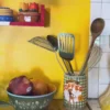 Orange Salt and Pepper Shakers