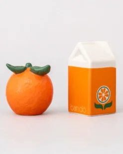 Orange Salt and Pepper Shakers