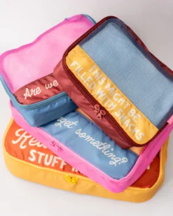 Packing Cube Set - Really Important Stuff