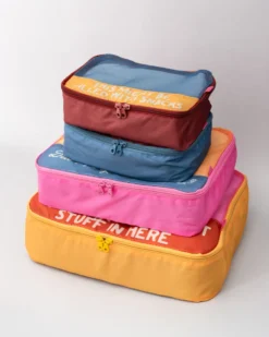 Packing Cube Set - Really Important Stuff