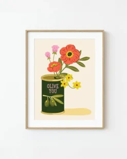 Paint By Numbers - Olive You