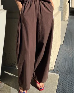 Parachute Pants - Dark Brown