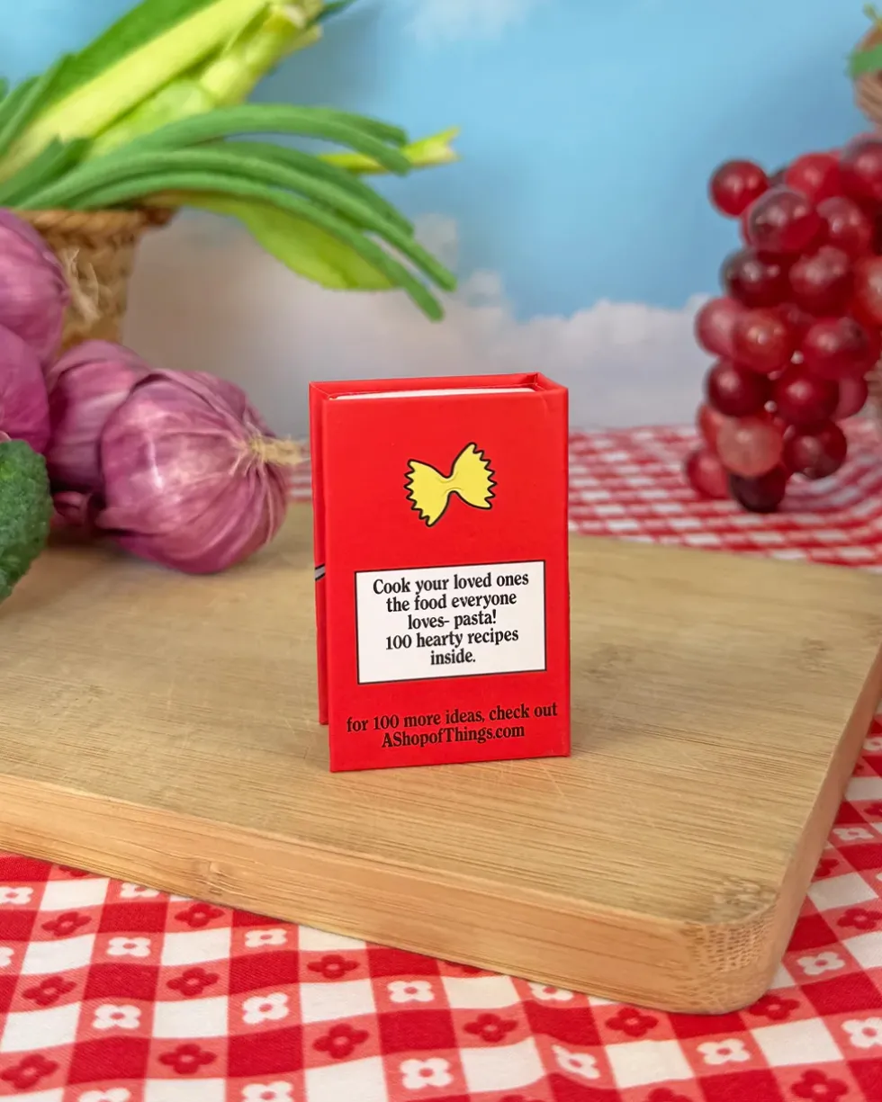 Pasta Cookbook Matches