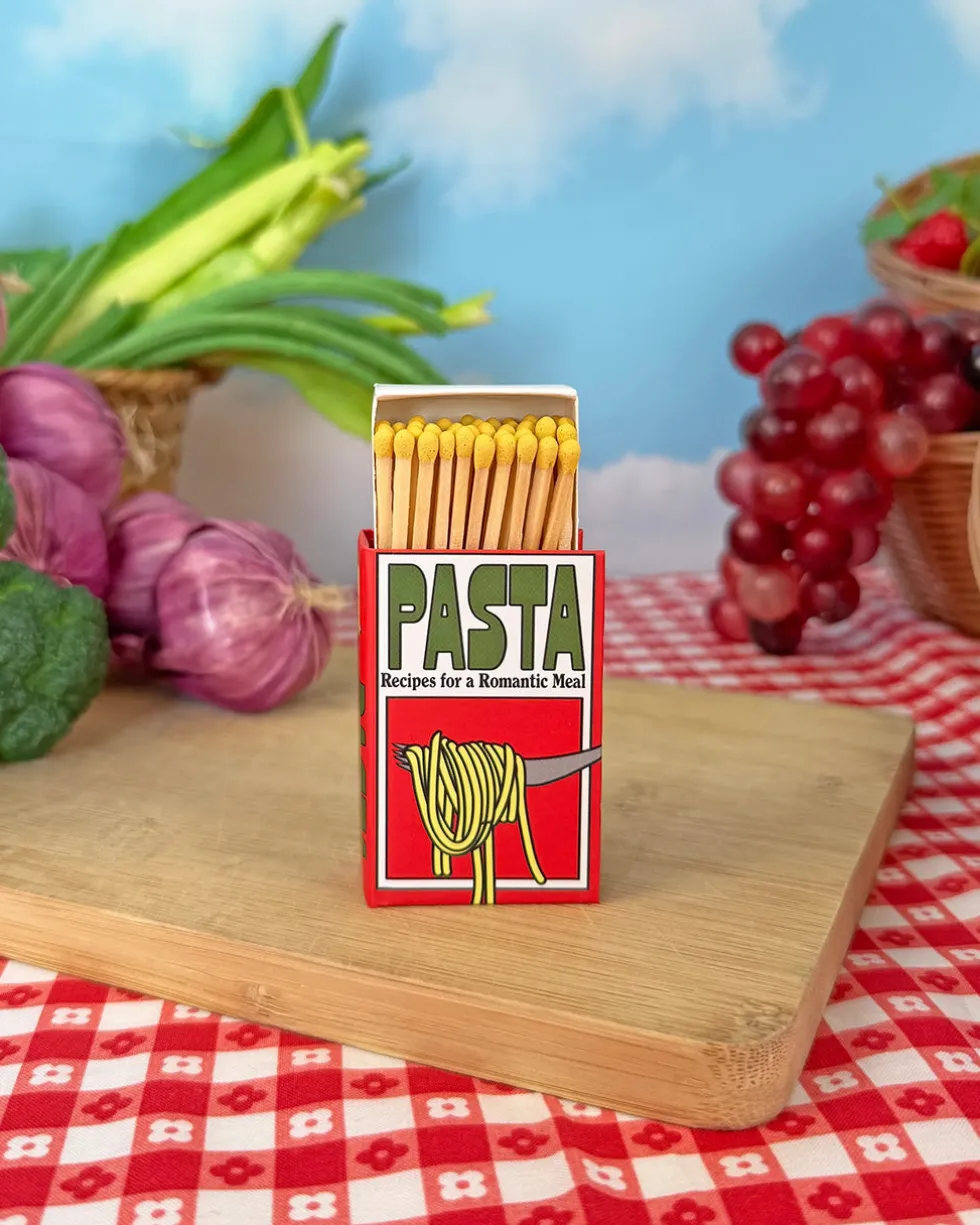 Pasta Cookbook Matches