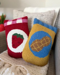 Peanut Butter Hook Pillow