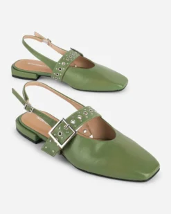 Pearl Slingback Ballet Flat - Cactus
