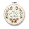 Please Get Out Of My House Embroidery Kit