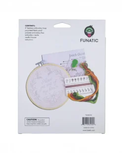 Please Get Out Of My House Embroidery Kit