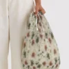 Pleated Baggu - Abstract Floral