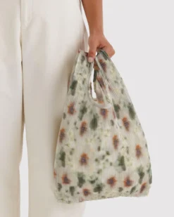 Pleated Baggu - Abstract Floral