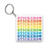 Pocket Full Of Stickers Stickerbook Keychain