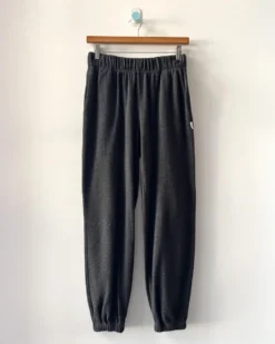 Pointelle Serene Jogger - Charcoal