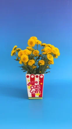 Popcorn Bag Vase