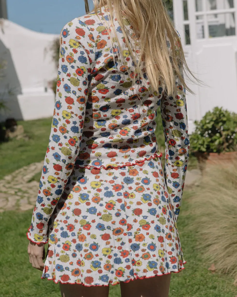 Poppy Cardi - Primary Floral