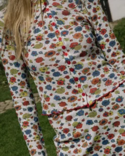 Poppy Cardi - Primary Floral