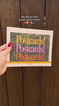 Postcard Book