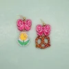 Pretzel + Tulip Earrings
