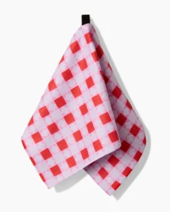 Quilt Block Pink Andred Bar Towel