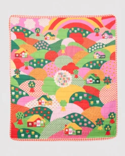 Quilted Blanket - Favorite Places and Faces