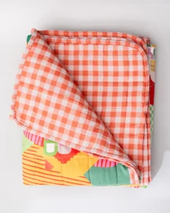 Quilted Blanket - Favorite Places and Faces