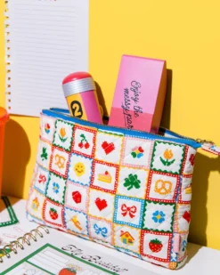 Quilted Pouch - Icons