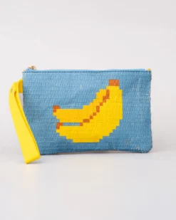 Rattan Pouch - Fruit Tiles