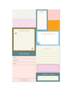 Reader Edition Sticky Note Notepads - Set of 10