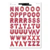 Red Balloon Letter Set - Letters & More Sticker Set