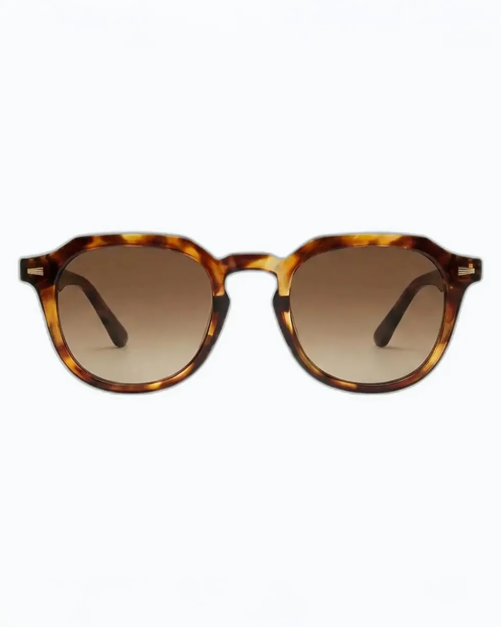 Reverie Retro Geometric Sunglasses - Tortoise