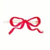 Ribbon Bow Clip - Red