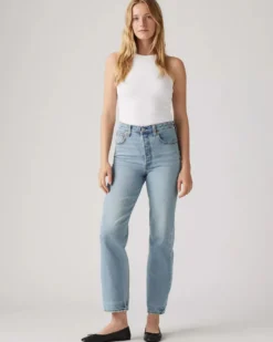 Ribcage Straight Ankle Jeans - Let's Share