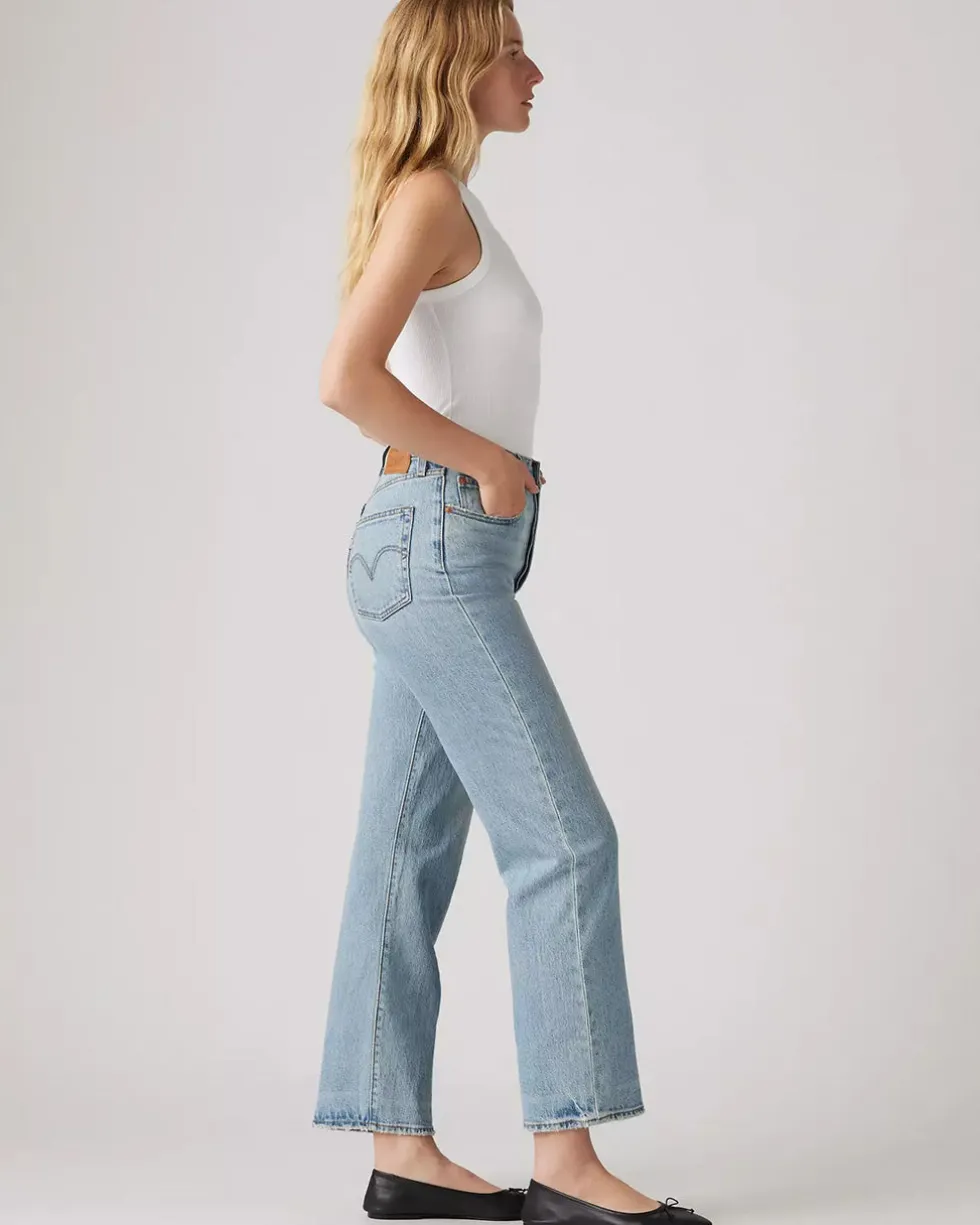 Ribcage Straight Ankle Jeans - Let's Share