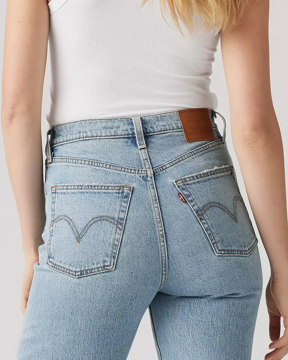 Ribcage Straight Ankle Jeans - Let's Share