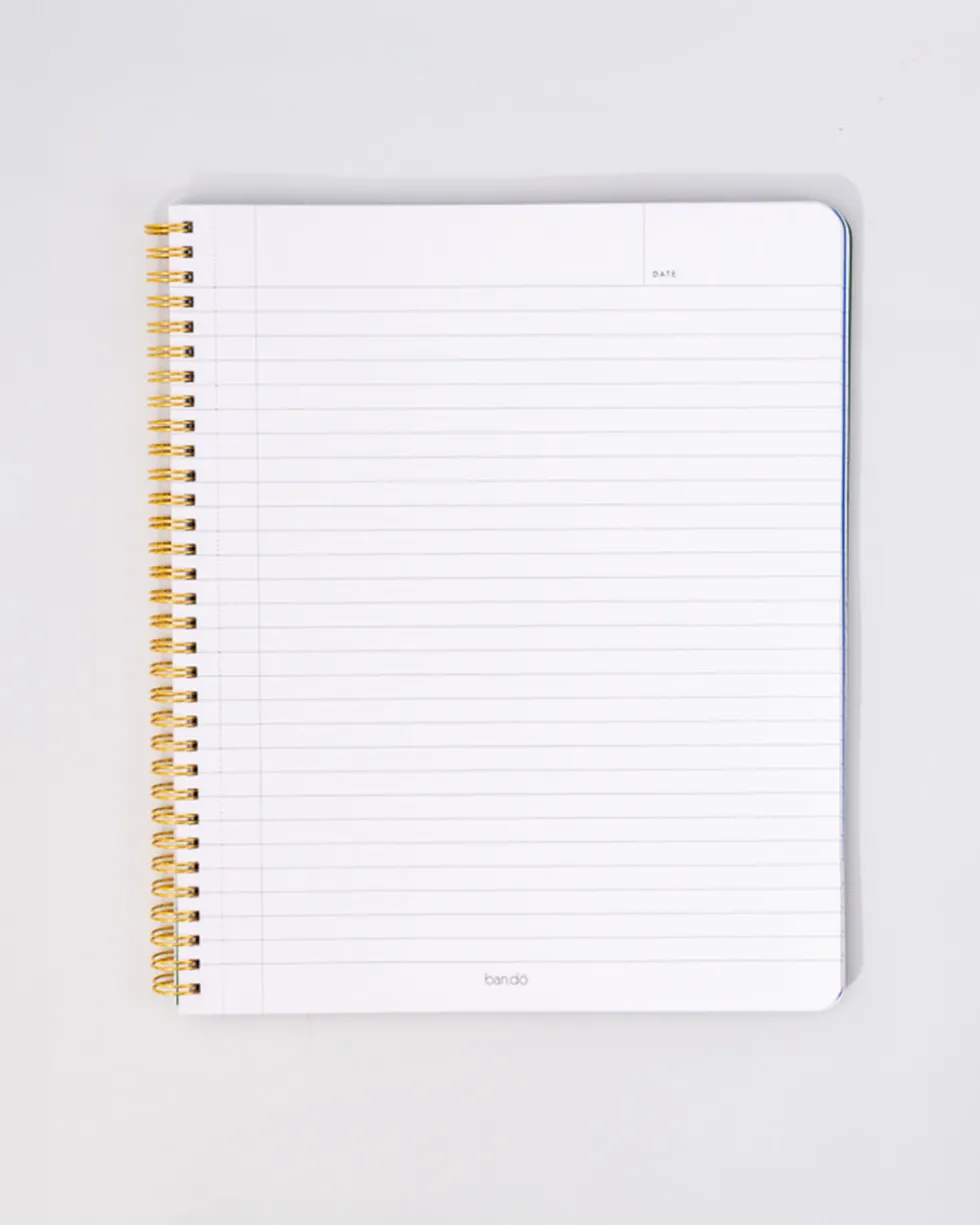 Rough Draft Large Notebook - Cherry Hearts