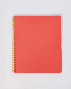 Rough Draft Large Notebook - Floral Stripe