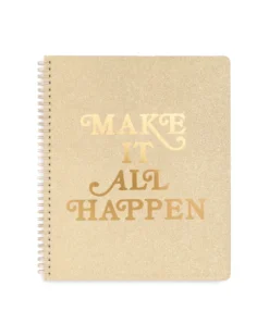 Rough Draft Large Notebook - Make it Happen