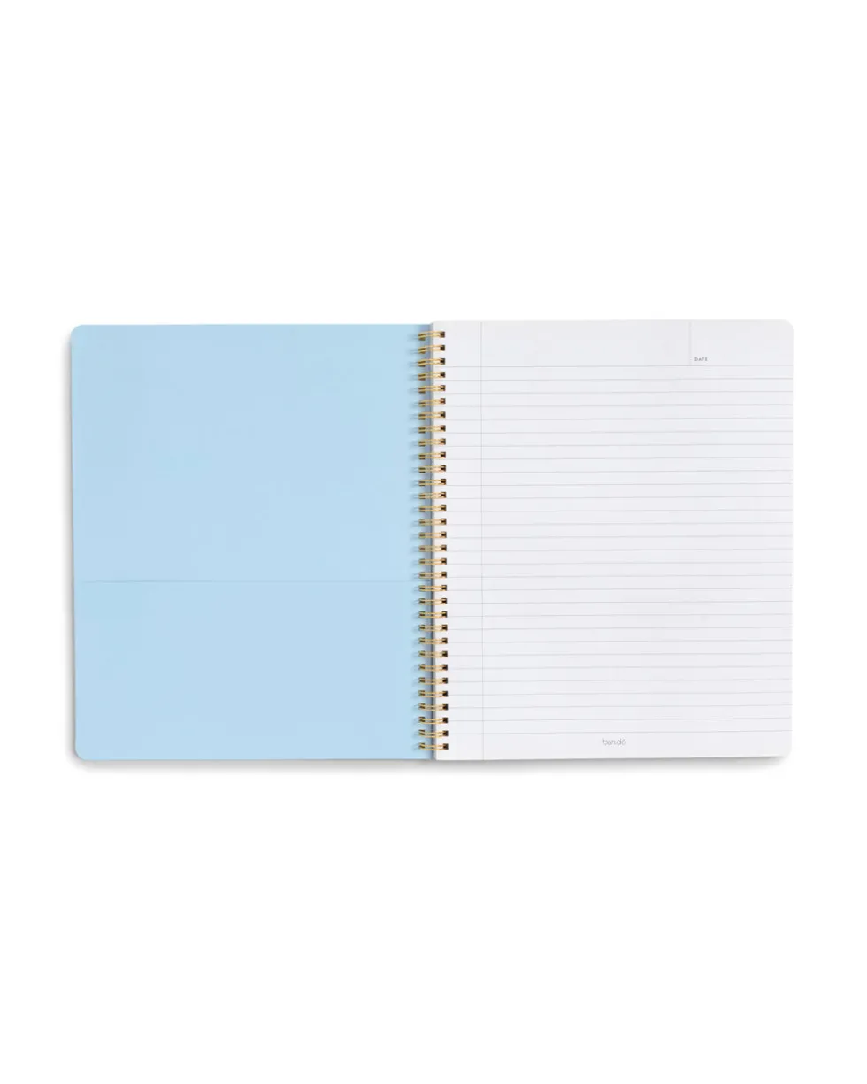 Rough Draft Large Notebook - Strawberry Field