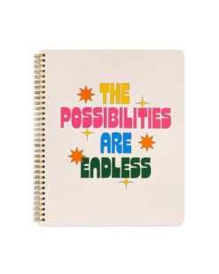 Rough Draft Large Notebook - The Possibilities Are Endless