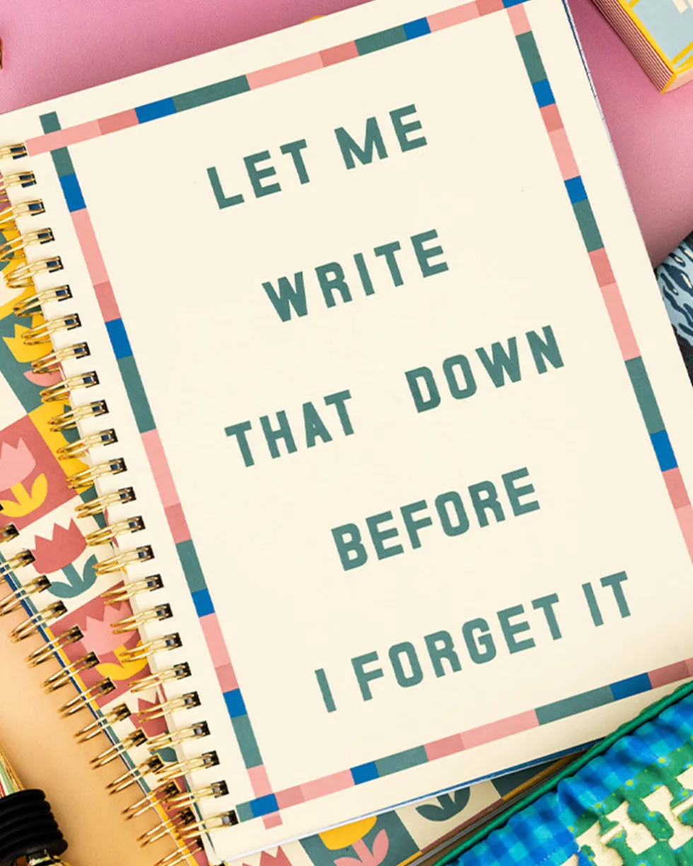 Rough Draft Mini Notebook - Before I Forget