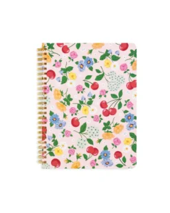 Rough Draft Mini Notebook - Flowers and Fruit
