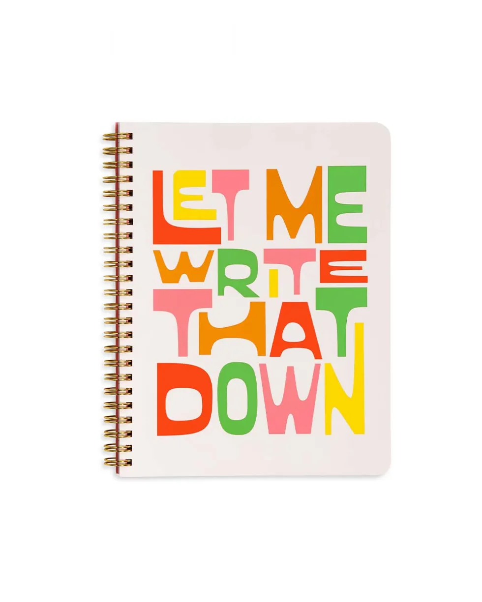 Rough Draft Mini Notebook - Let Me Write That Down