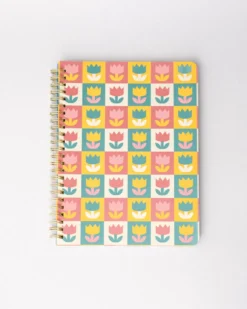 Rough Draft Mini Notebook - Tulips