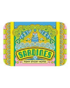 Sardines Fishy Sticky Notes