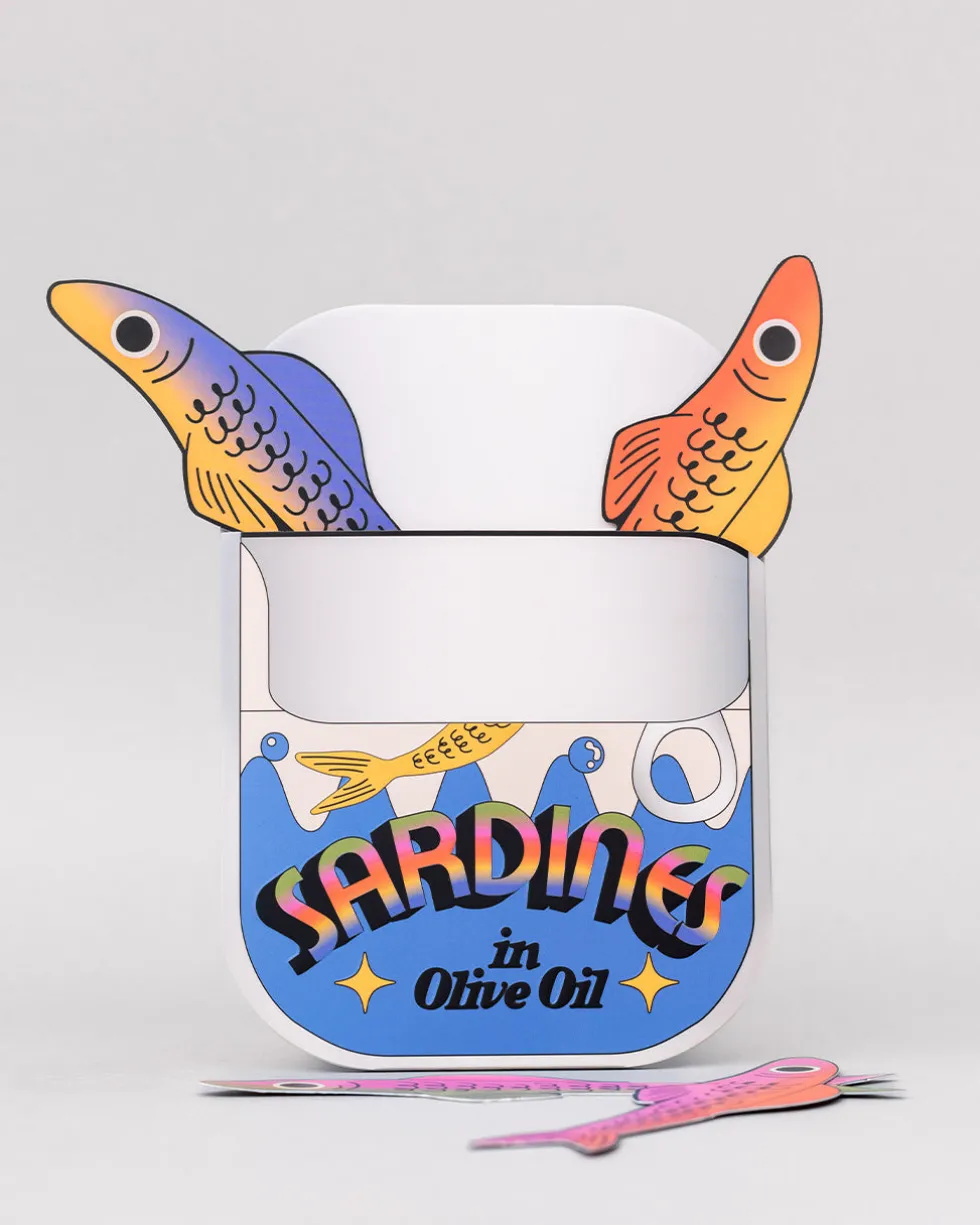 Sardines in a Can Bookmark Set