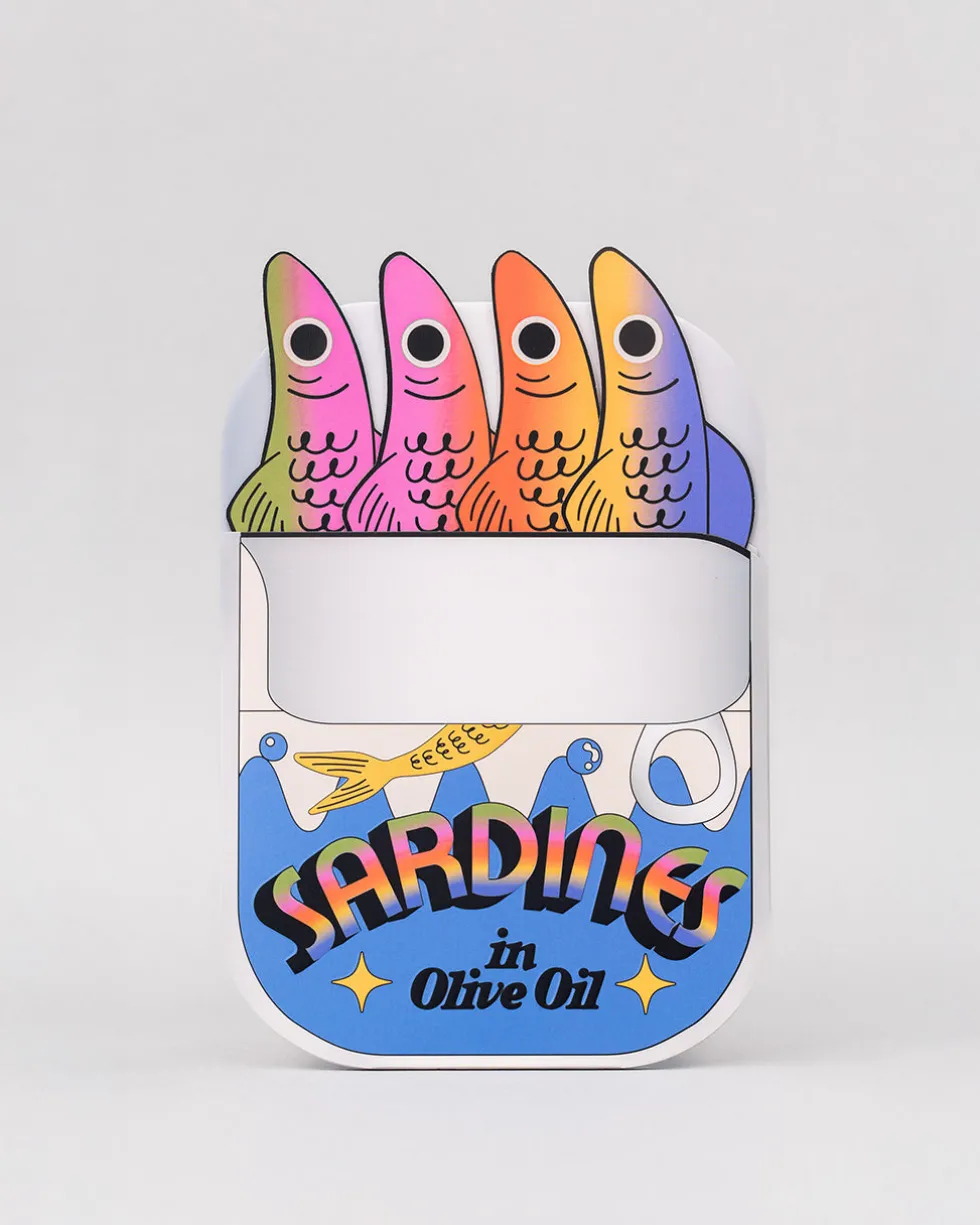 Sardines in a Can Bookmark Set