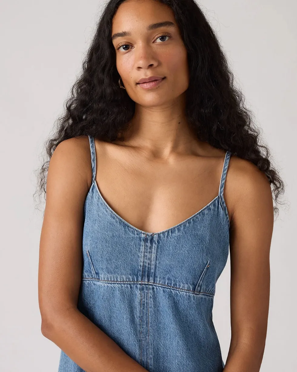 90's Denim Slip Dress - Slipped My Mind