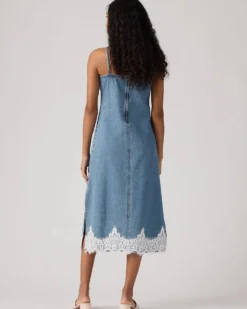 90's Denim Slip Dress - Slipped My Mind