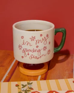 Short Ceramic Mug - In My Growing Season