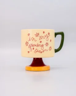 Short Ceramic Mug - In My Growing Season
