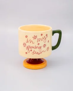 Short Ceramic Mug - In My Growing Season
